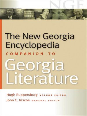 cover image of The New Georgia Encyclopedia Companion to Georgia Literature